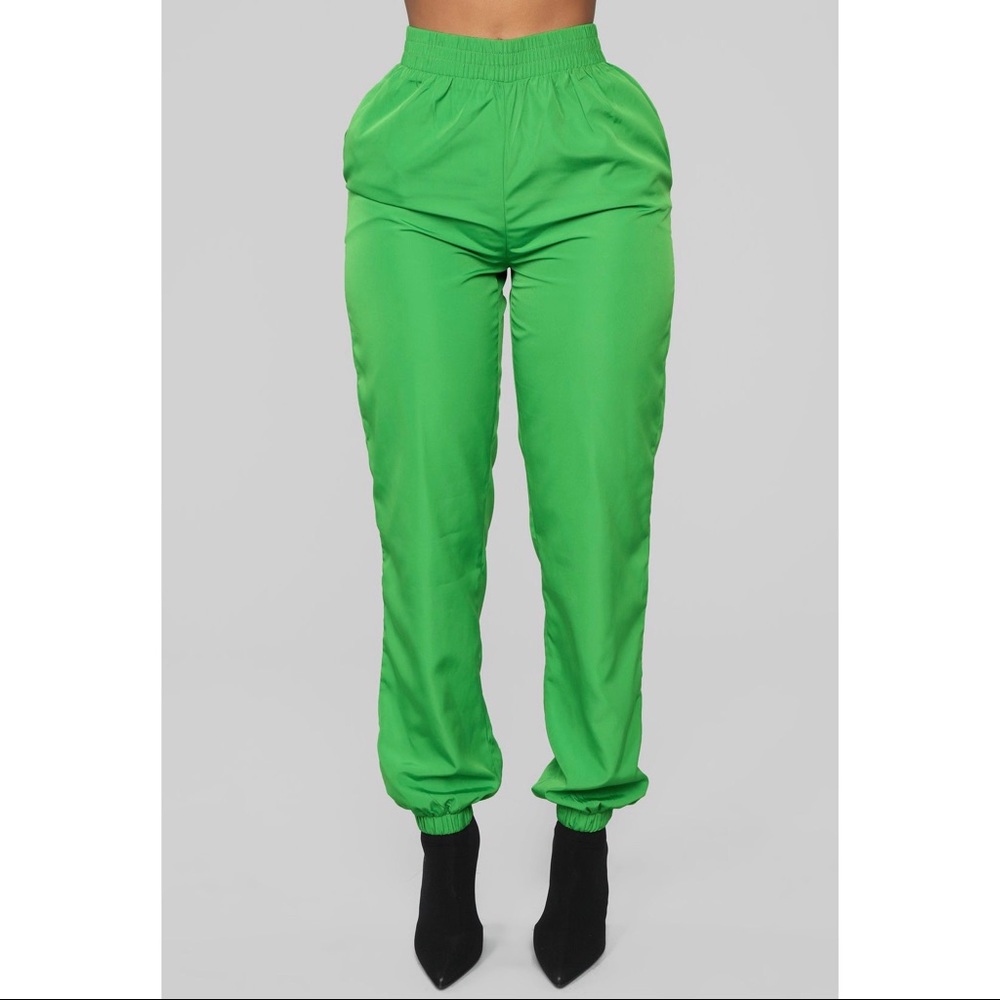 Neon Green Lounge Jogger.